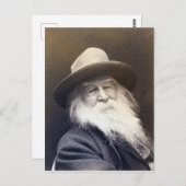 George C. Cox Walt Whitman Briefkaart (Voorkant / Achterkant)