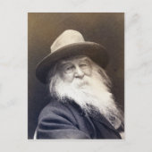 George C. Cox Walt Whitman Briefkaart (Voorkant)