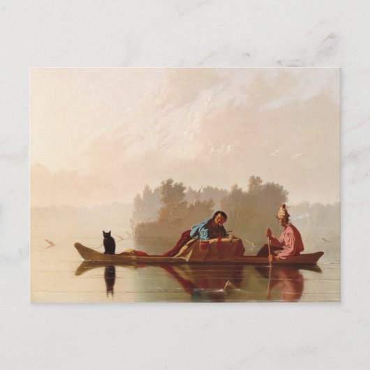 George Caleb Bingham Bonthandelaren Missouri Briefkaart (Voorkant)