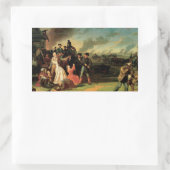 George Caleb Bingham - Orde nr. 11 Rechthoekige Sticker (Tas)