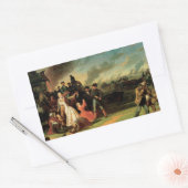 George Caleb Bingham - Orde nr. 11 Rechthoekige Sticker (Envelop)