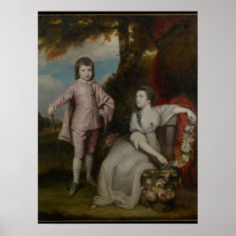 George Capel, Viscount Malden en Lady Elizabeth Poster