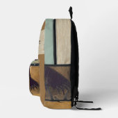 George Catlin - Grizzly Beer and Mouse Bedrukte Rugzak (Rechts)