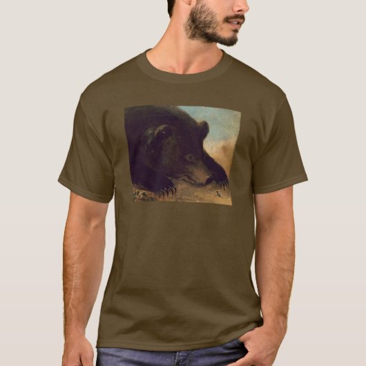 George Catlin - Grizzly Beer and Mouse T-Shirt (Voorkant)