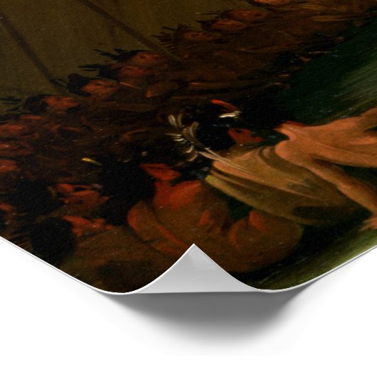 George Catlin Sioux Dog Feast Poster (Hoek)