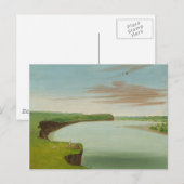 George Catlin - Verre Uitzicht van het Mandan Vill Briefkaart (Voorkant / Achterkant)
