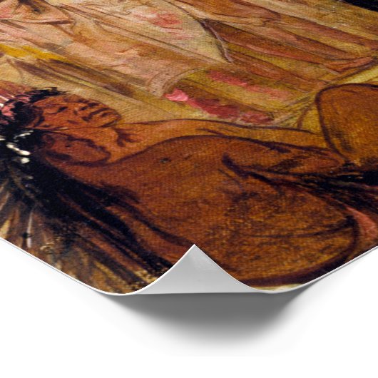 George Catlin Zelffoltering in een Sioux Religieuz Poster (Hoek)