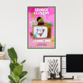 George Clinton Computer Games 1982 Promotieposter Poster (Thuiskantoor)