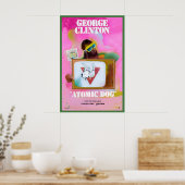 George Clinton Computer Games 1982 Promotieposter Poster (Keuken)