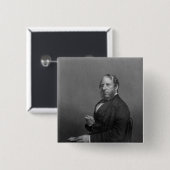 George Cruikshank Esq Vierkante Button 5,1 Cm (Voorkant /achterkant)