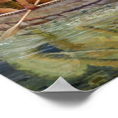 George de Forest Brush The Moose Chase Poster (Hoek)