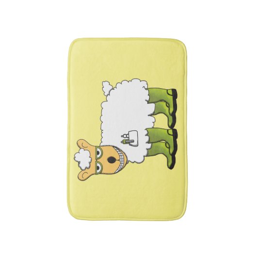 George de schapen badmat (Voorkant Verticaal)