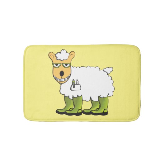 George de schapen badmat (Voorkant)