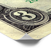 George Dubya Struik $3 Bill Poster (Hoek)