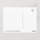 George Durrie Yellow Rustic Country Farmhouse Briefkaart (Achterkant)