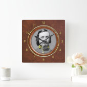 George E. Pickett 10,75 inch Vierkante Klok (Huis)