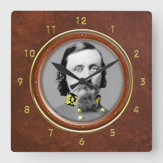 George E. Pickett 10,75 inch Vierkante Klok