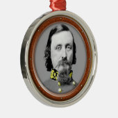 George Edward Pickett Metalen Ornament (Rechts)
