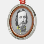 George Edward Pickett Metalen Ornament (Links)