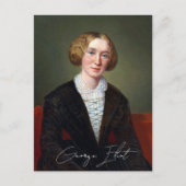 George Eliot Briefkaart (Voorkant)