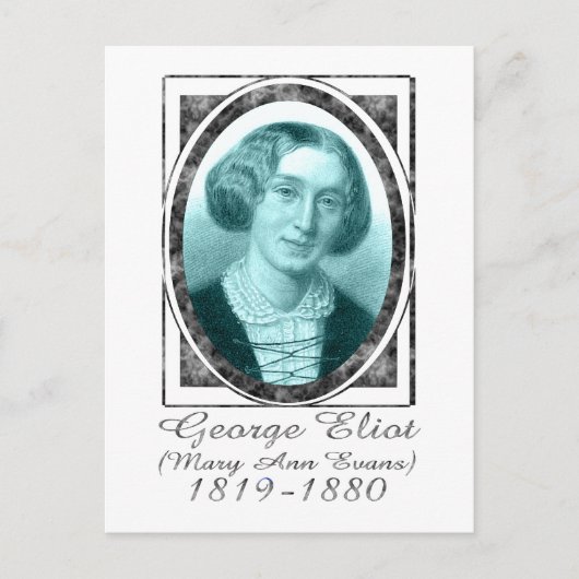 George Eliot Briefkaart (Voorkant)