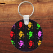 George Eliot Collage Sleutelhanger (Voorkant)