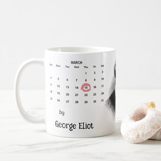 George Eliot Koffiemok (Met donut)