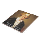 George Eliot "Nooit te laat" citaat Tegeltje (Zijkant)