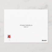 George Eliot Quote Briefkaart (Achterkant)