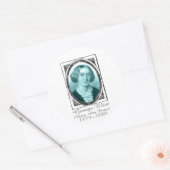 George Eliot Ronde Sticker (Envelop)