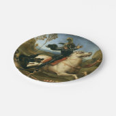 George en de Draak (door Raphael) Papieren Bordje (Gekanteld)