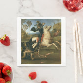 George en de Draak (door Raphael) Servet (Insitu)