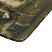 George en de Draak (door Raphael) Snijplank (Hoek)