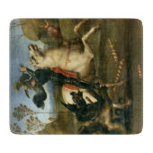 George en de Draak (door Raphael) Snijplank (Voorkant)