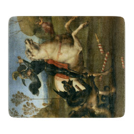 George en de Draak (door Raphael) Snijplank