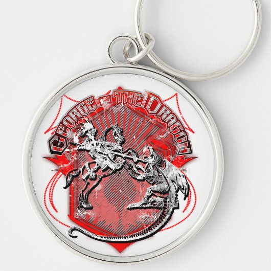 George en de Draak Sleutelhanger (Voorkant)