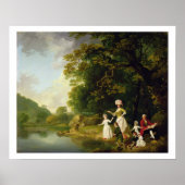 George en Mary Browne met hun vijf oudere kind Poster (Voorkant)