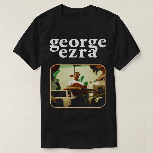 George Ezra Fan Music T-shirt (Design voorkant)