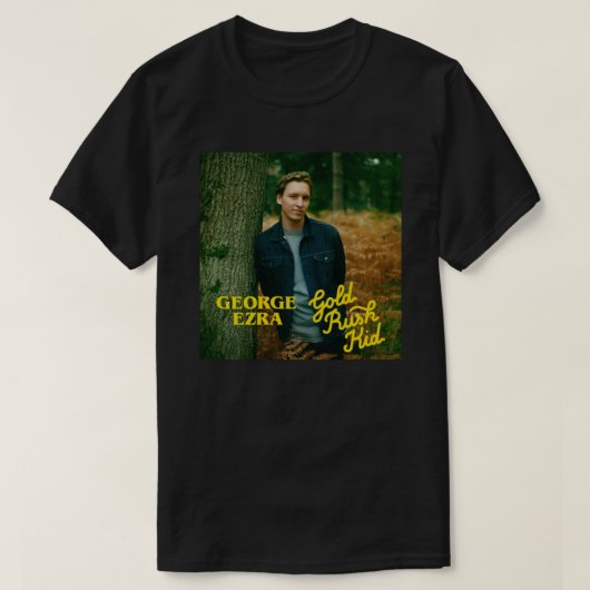 george ezra gold rush kind tour 2023 masep t-shirt (Design voorkant)