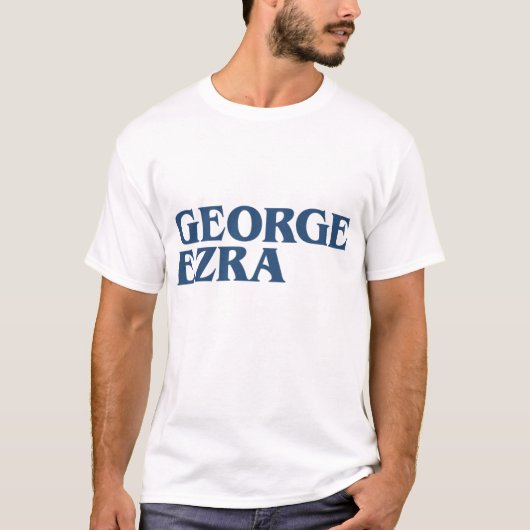 George Ezra Merch George Ezra Logo 1 T-shirt (Voorkant)