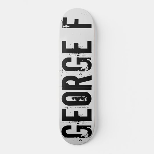 GEORGE F Skateboard (Voorkant)
