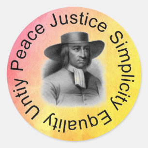 George Fox Sticker