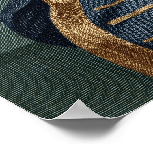 George Frederic Handel, gegraveerd door Thomson Poster (Hoek)