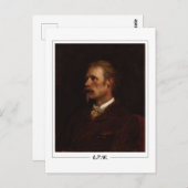 George Frederic Watts #124 - Kunstmatig Briefkaart (Voorkant / Achterkant)