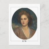 George Frederic Watts #12 - Briefkaart met fijne k (Voorkant)