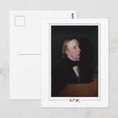 George Frederic Watts #201 - Kunstmatig Briefkaart (Voorkant / Achterkant)