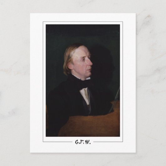 George Frederic Watts #201 - Kunstmatig Briefkaart (Voorkant)