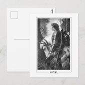 George Frederic Watts #235 - Kunstmatig Briefkaart (Voorkant / Achterkant)