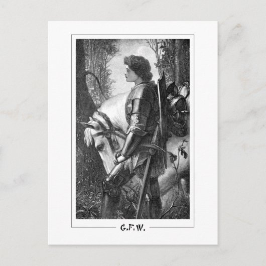 George Frederic Watts #235 - Kunstmatig Briefkaart (Voorkant)