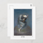 George Frederic Watts #238 - Kunstmatig Briefkaart (Voorkant / Achterkant)